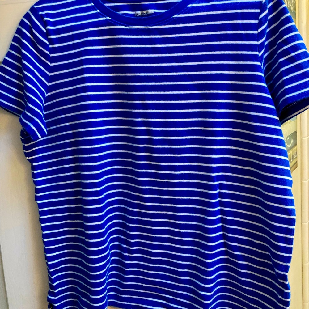 Kim Rodgers stripe shirt